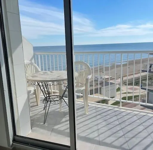 公寓 Apartamento Con Vistas A La Playa Con Ascensor Y Wifi 9 Pax 代穆斯
